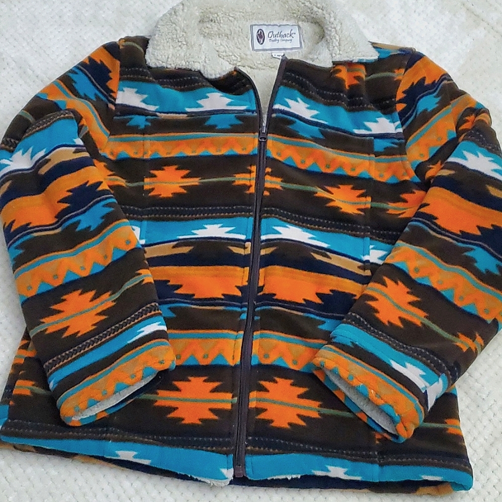 Sherpa Aztec Outback Trading Co Jacket